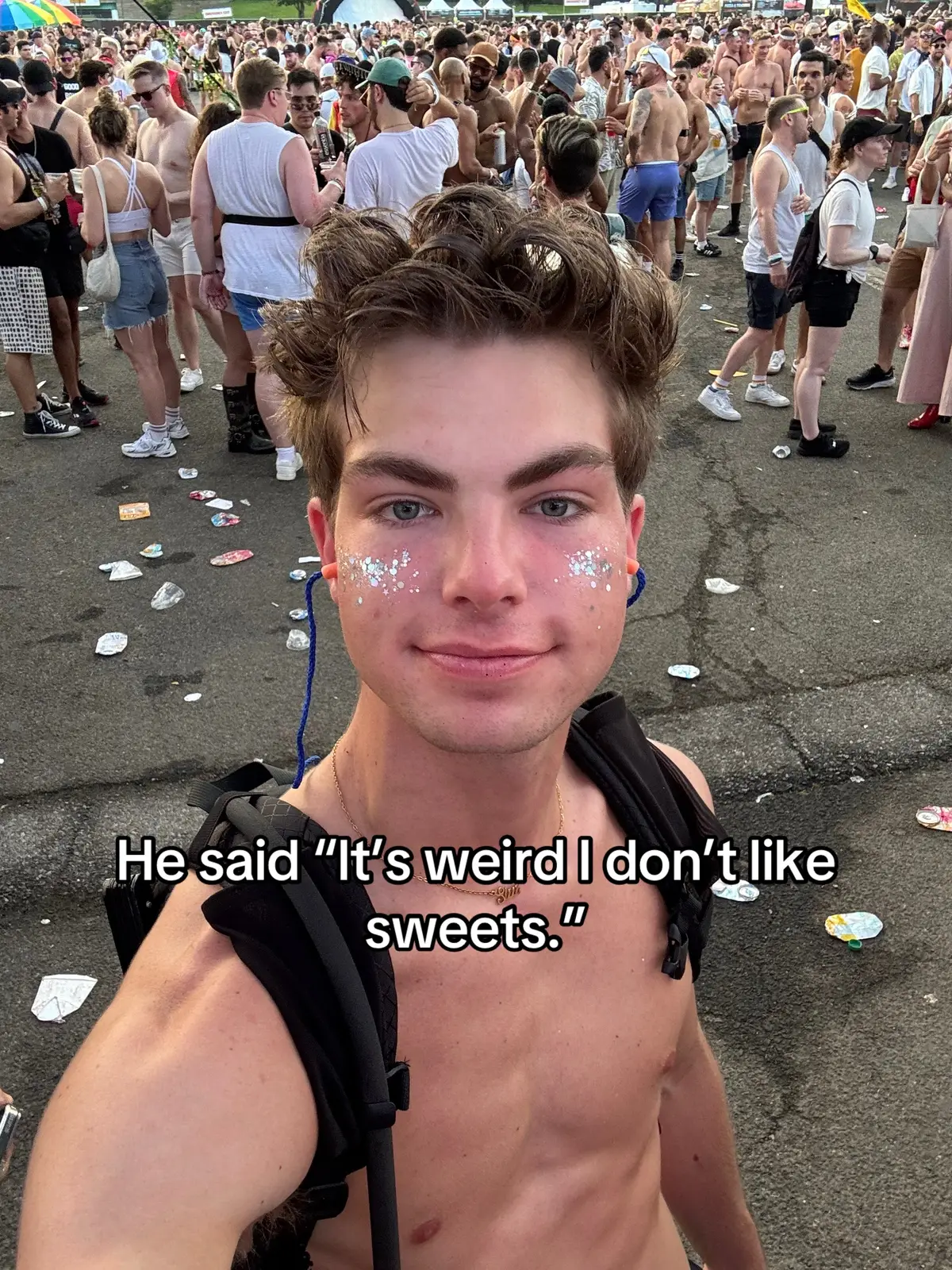 Wdym I don’t like sweets? #fyp #foryou #trending #tiktok #viral #gay #gaytiktok 