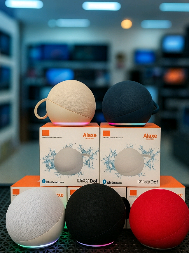 Conheça a Caixa de Som Bluetooth Alaxe: potência sonora, design moderno e iluminação LED que dá um show à parte! Com som estéreo 3D, conexão sem fio, bateria durável e disponível em diversas cores vibrantes, ela é perfeita para animar qualquer ambiente. Leve, prática e resistente, é a escolha certa para quem não abre mão de qualidade e estilo. #CaixadeSomBluetooth #SomPotente #LEDColorido #EstiloEMúsica #AlaxeSpeaker #conexãosemfio  #SomEstéreo3D #AltaQualidade #DesignModerno #musthave 