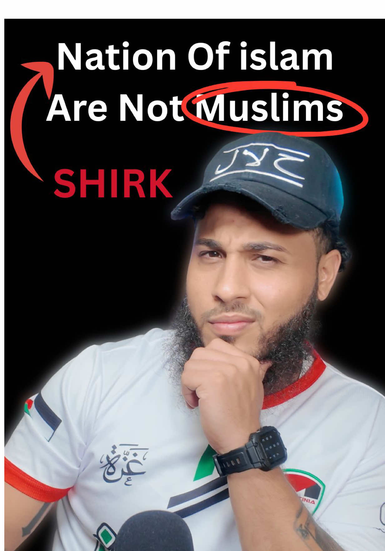 The Nation Of Islam Is Not Islam! The belief that Wallace Fard Muhammad is Allah in human form is Flat out SHIRK and instantly takes them out of the fold of Islam. On top of the belief that Allah sent another prophet, after the prophet Muhammad ﷺ.  The founders of the nation of Islam hijacked the teachings of Islam because of its benefits. And brought it to the black Americans, influencing black supremacy and racism.  #muslim #islam #noi #nationofislam #allah #quran #prophetmuhammadﷺ #alhamdulillah #shirk #god #sunnah #lailahaillallah #muslimrevert #reverttoislam #monotheism 