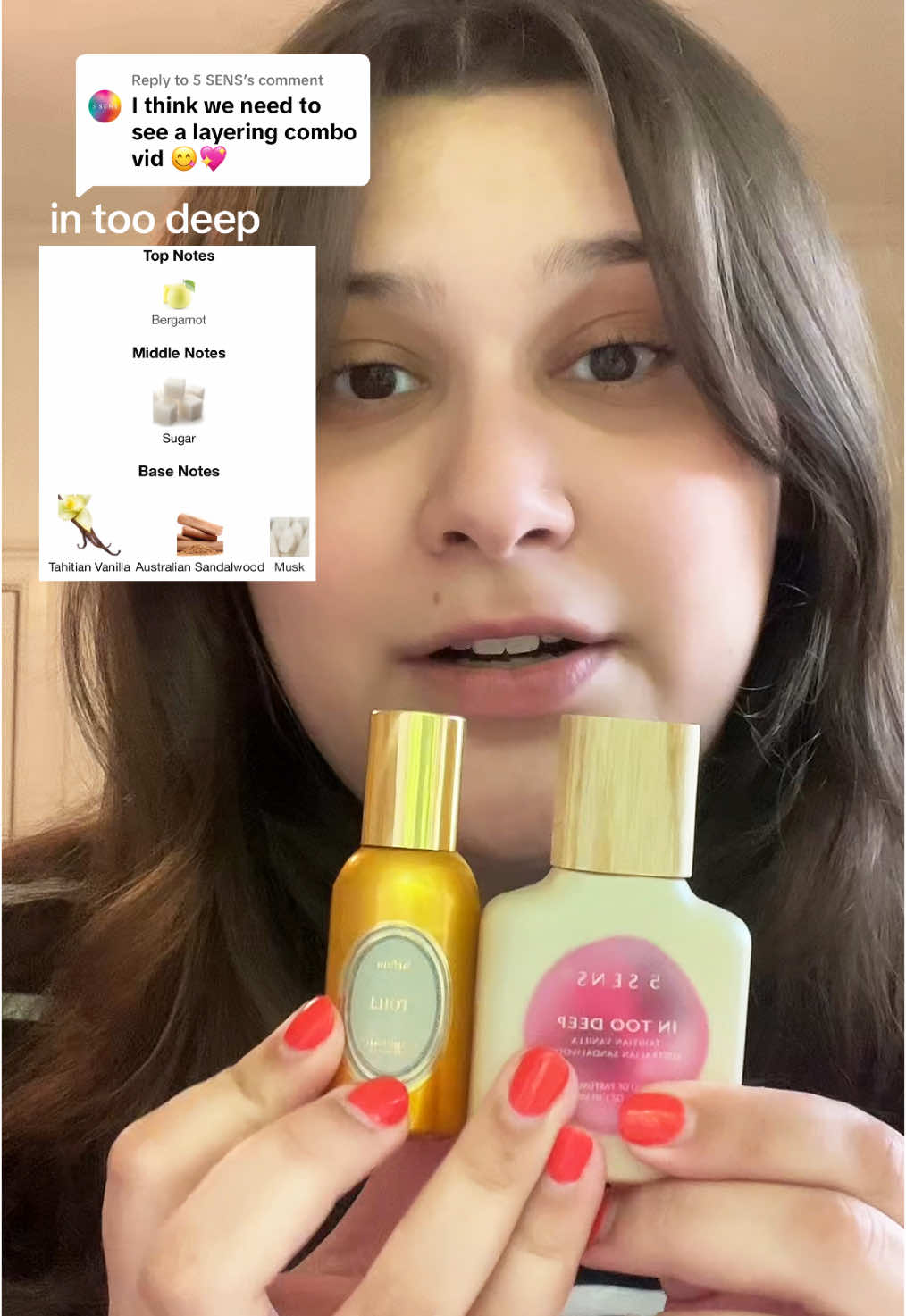 Replying to @5 SENS combos i’m loving with in too deep! @5 SENS #intoodeep #5sens #perfumetok #perfumetiktok #perfume #scent #layering #combos #fragonard #etoile #pharmacia #fleurdoranger 