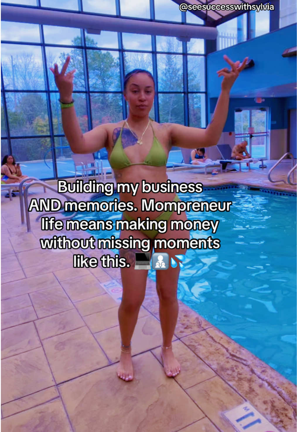 No child was harmed in the making of this video. 😂💚 Being a mom is my why — not my excuse. 💪🏽 I used to dream of more time with my kids, more income, and more freedom... now I’m living it.  Pool days at 2pm? ✔️ Making money while they nap? ✔️ Being present and profitable? ✔️ Motherhood taught me to hustle with heart — but also to be unapologetically in control of my life. No boss. No clock. Just a system that works from anywhere. ✨ Follow for all the ways I’m building income from home and how you can start too. You don’t want to miss this journey. 🌍❤️  #mompreneur #workfromhomemom #financialfreedom #digitallifestyle #momswhomakeitwork