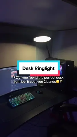 Why is it so expensive 😭#desklamp #GamingSetup #ringlight #gaming #tiktokshop 