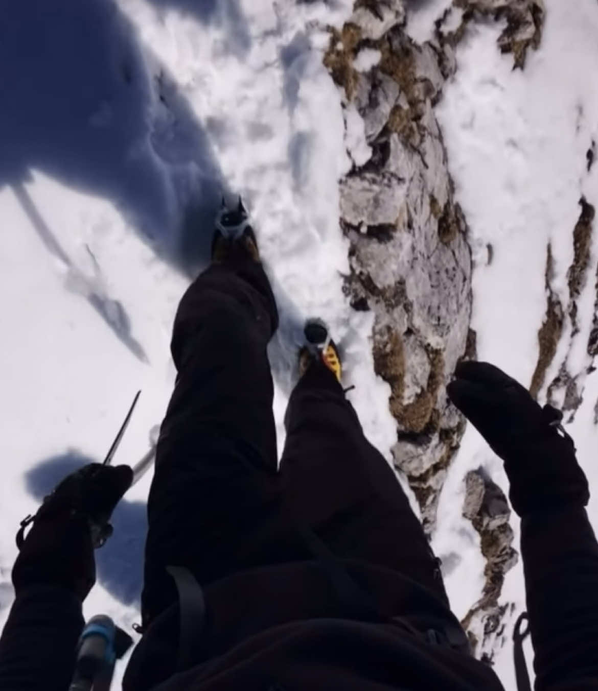 Drop is live 🐆 | #step #mountaineering #mountains #climbing #fyp 