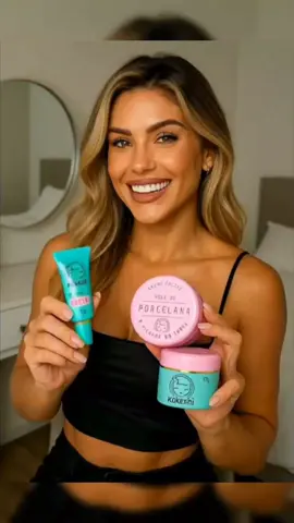 Kit renovadores faciais da kokeshi sua pele perfeita!!! #pele #peledepessego #cuidadoscomapele #rugas #olheiras #bigodechines #tiktokshop #promocao 