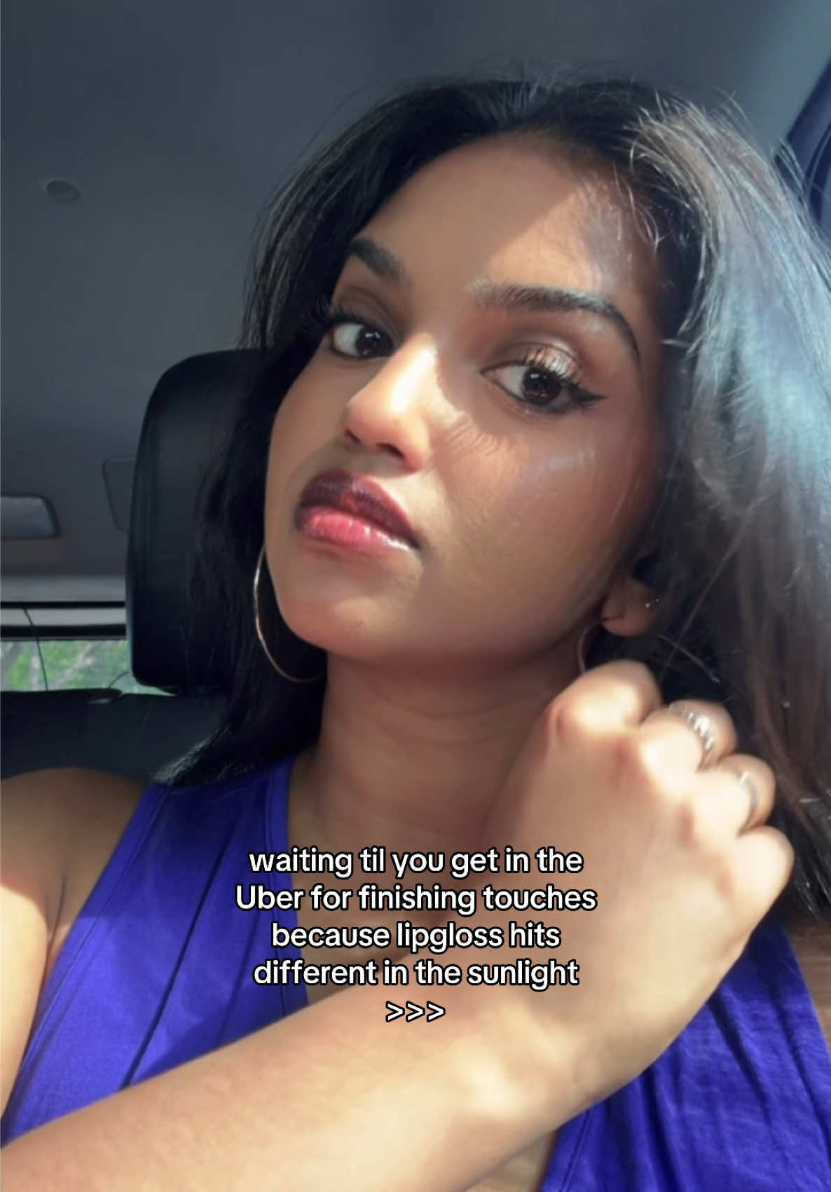 won’t catch me at the function without my @YSL Beauty loveshine plumping gloss 💋💄 #grwm #yslbeauty  