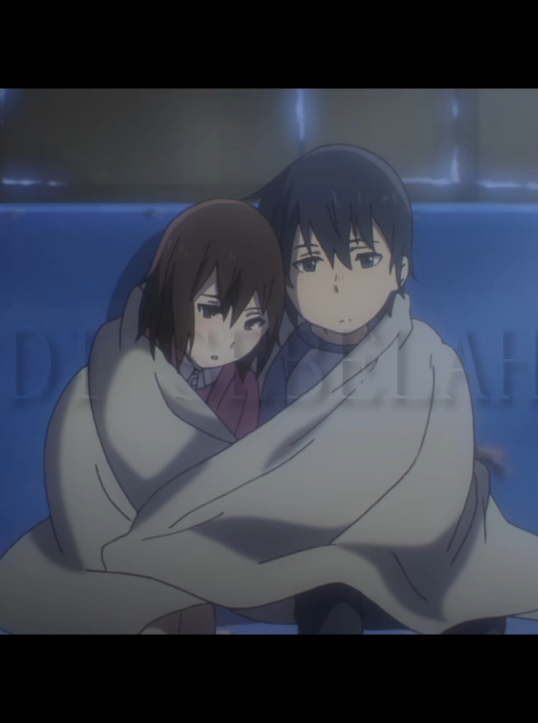 ku aman ada bersama mu #edit #design #fypシ #davinci #davinciresolve #animeedit #erased #erasedanime #songs #sampaijadidebu 