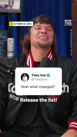 Guess Theo Von didn’t get the memo to stop talking about Jeffrey Epstein