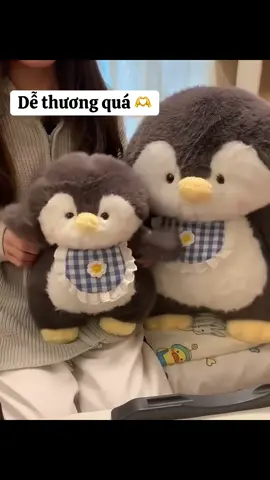 Gấu Nhồi Bông Chim Cánh Cụt #hot #xh #xuhuong #fyp #foryou #dilysmeshopee #thichawnmangcut 