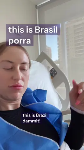 #gringa no #hospital #melho no #brasil #rj #sp 