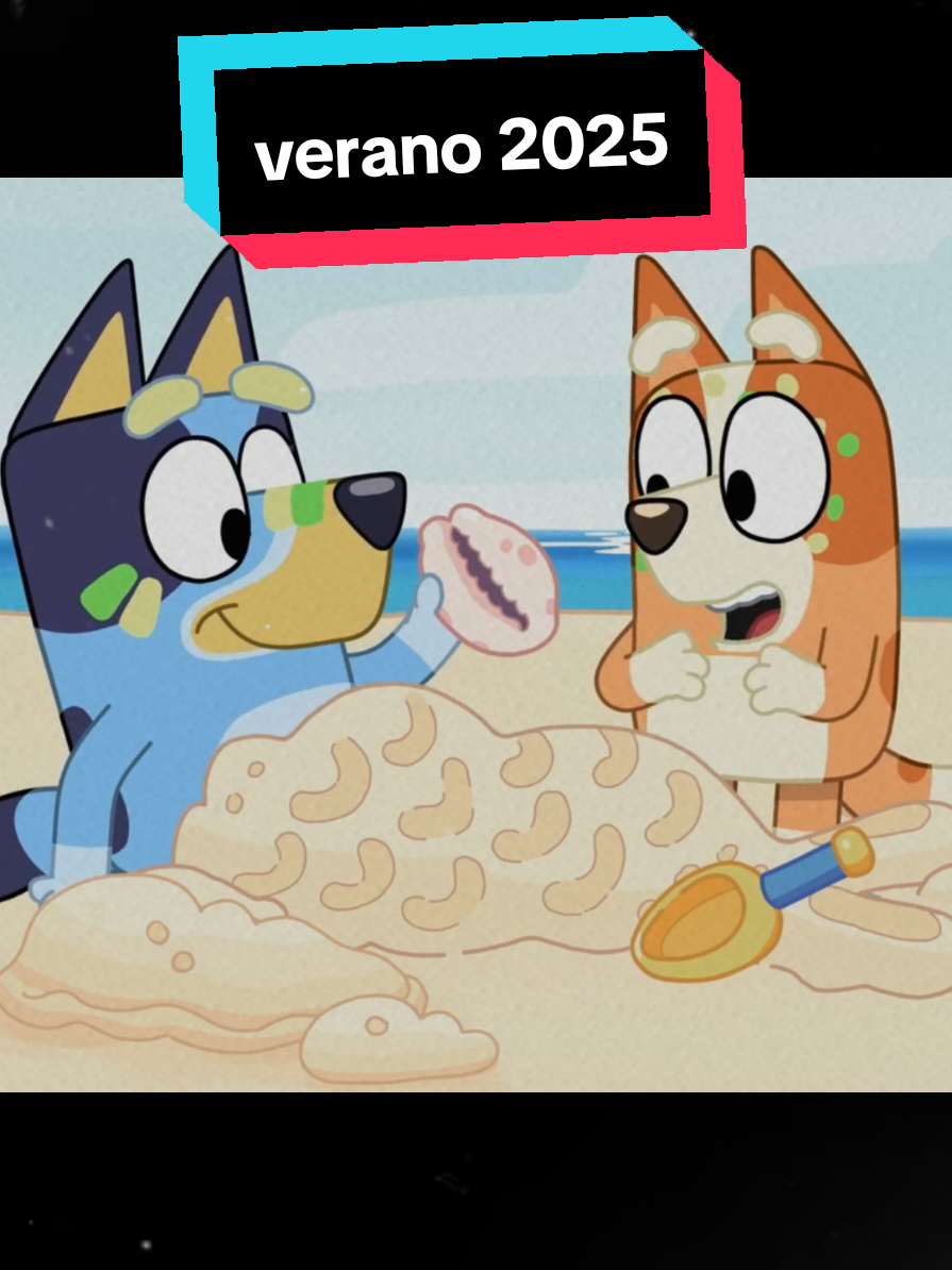 Felices #Vacaciones de #Verano #2025 🍹🗿🏖️🪁 #Cartoon #Kids #Bluey #Summer #Beach #fypシ #Nostalgia #paratii 