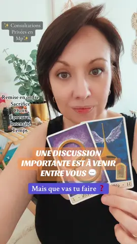 ✨ une discussion Claire est à venir avec cette personne. Mais tu vas devoir faire un choix… ✨ #tiragedecarte #tiragesentimental #guidancesentimentale #voyance #cartomancie #guidancedujour #cartomancienne #voyante #guide 