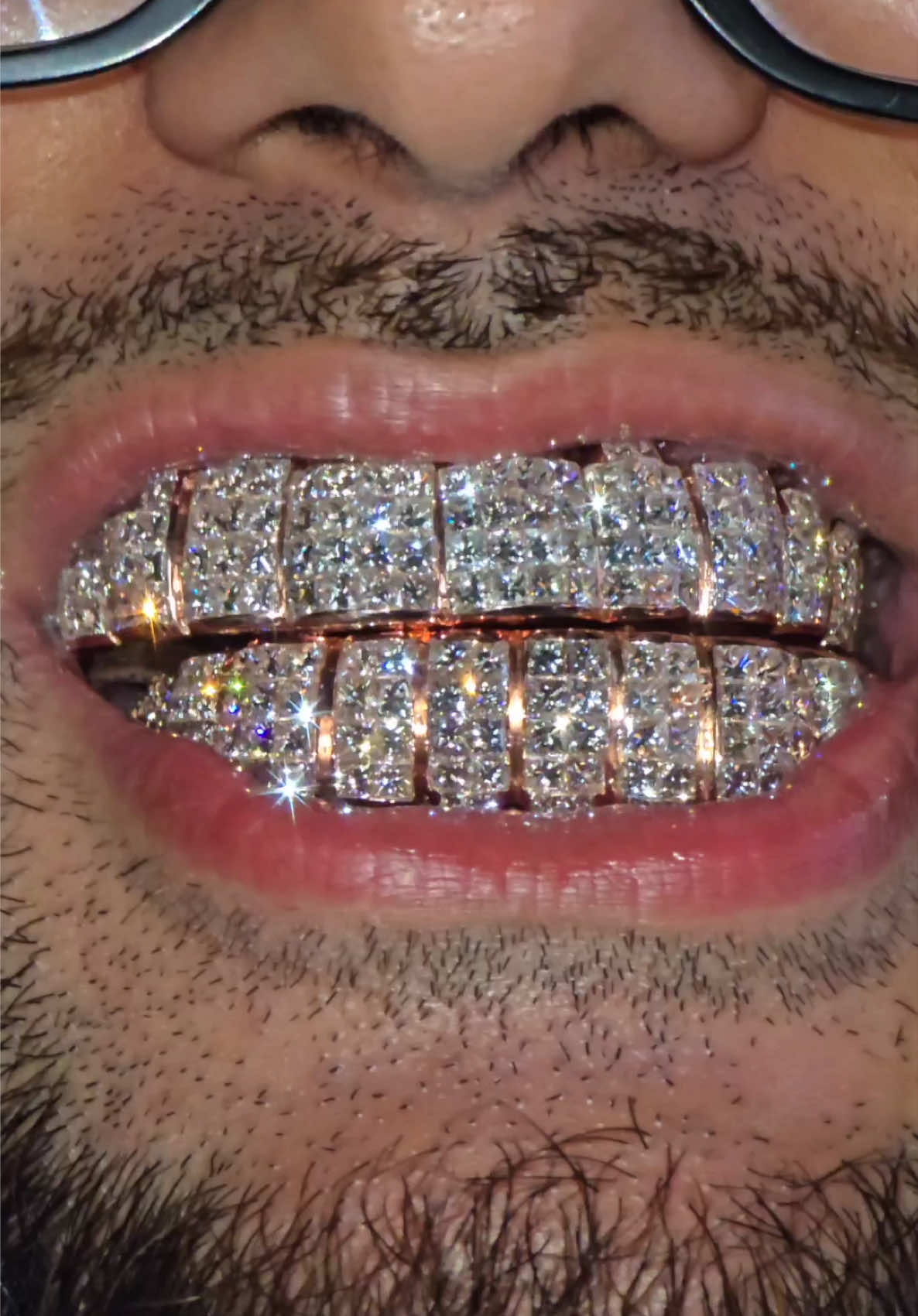 Johnny way or no way bro.. 🥸 #johnnydang #customgrillz #diamondboyz #houston 