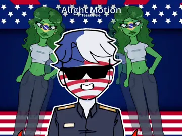 #russia #brazil #japan #rsa #usa #countryhumans #countryballs 