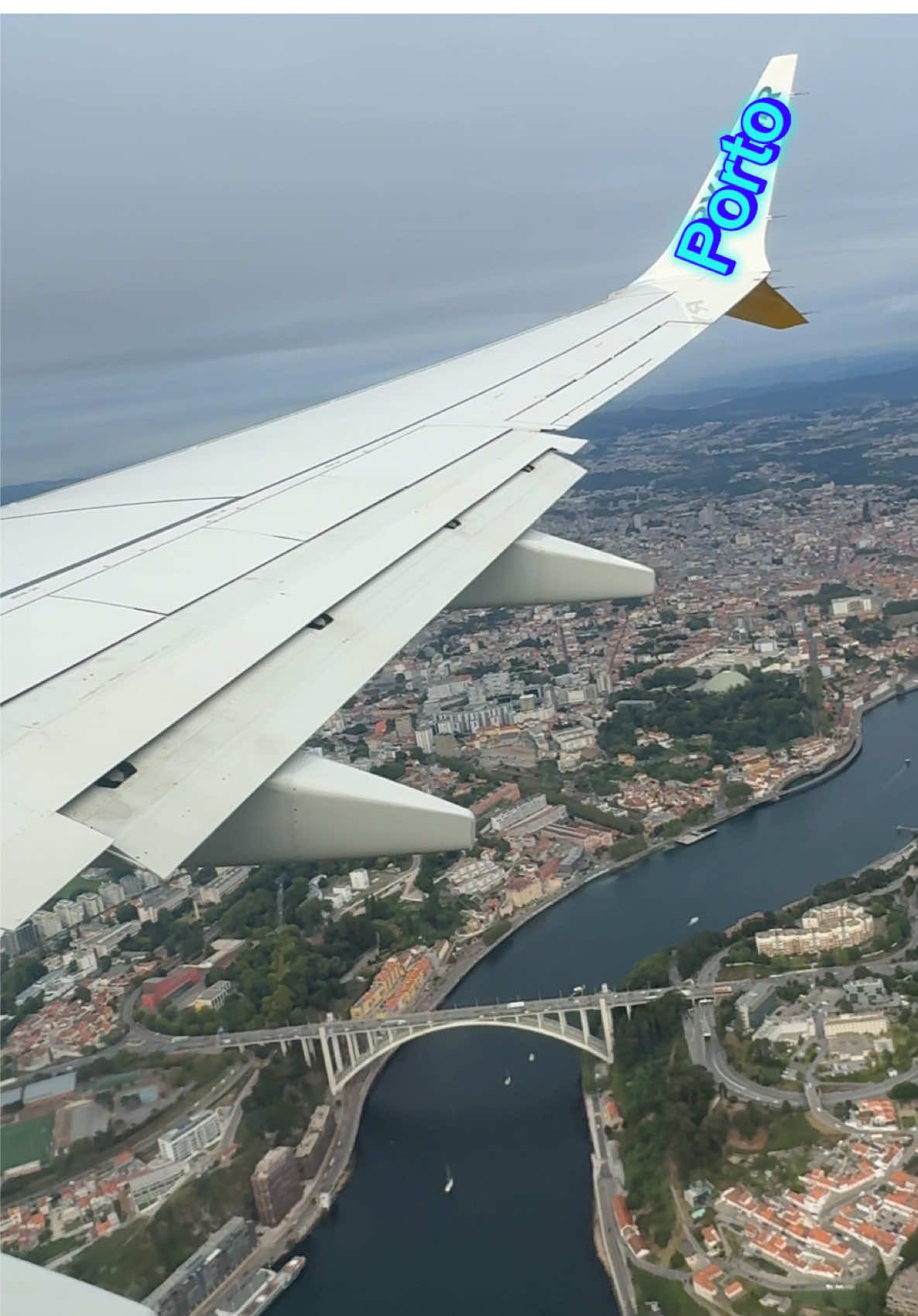 Porto from Above 🇵🇹 #fyu #destinationnmore #porto #traveltips 