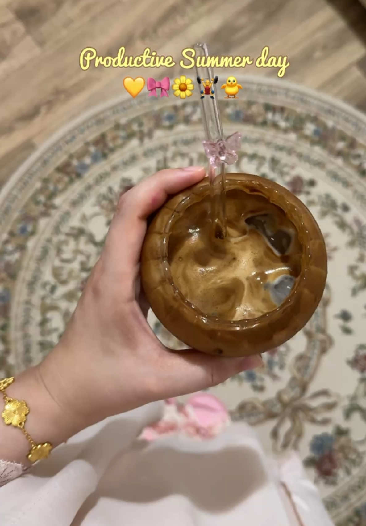 Productive summer day 💛🌻🐥 #foryou #DailyRoutine #productive #summerdays #algeria 