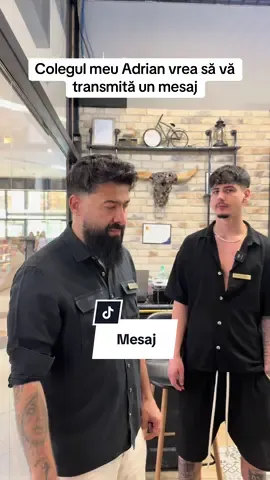 Reacții, da? 😂 #originalbarbershop #frizerie #frizer #tunsoare #tuns #clienti #compliment #barbershop #coleg #barber #tunsori 