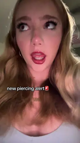 yippe!! #fyp #peircingcheck 