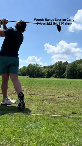 Woods Range sesh on a hot day #golf #range #golftiktok #rangefinder #golfer #contentcreator #driver 