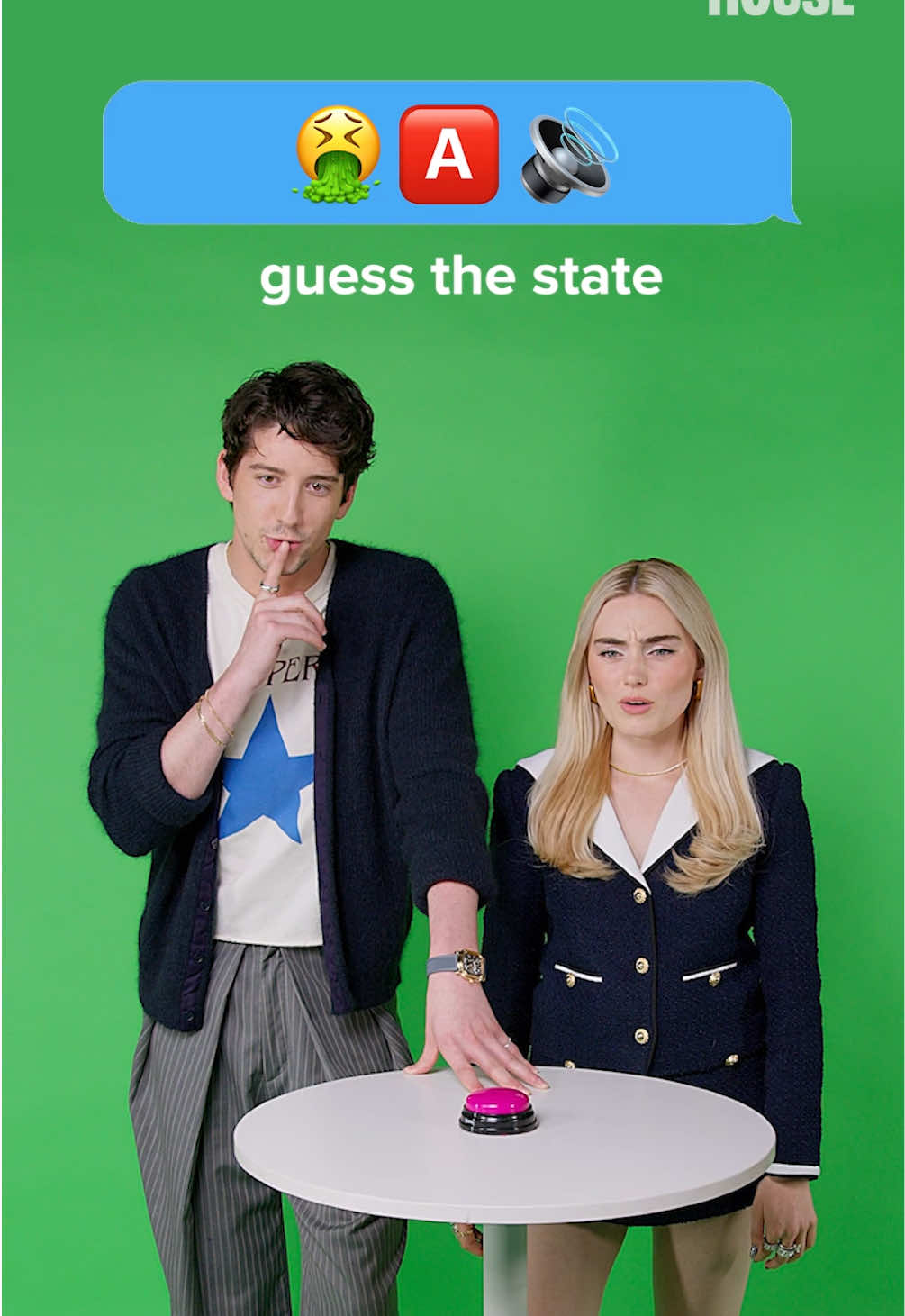 Puke a sound 🙂‍↕️ @milomanheim @meg #milomanheim #megdonnelly #zombies #zombies4 #meg 