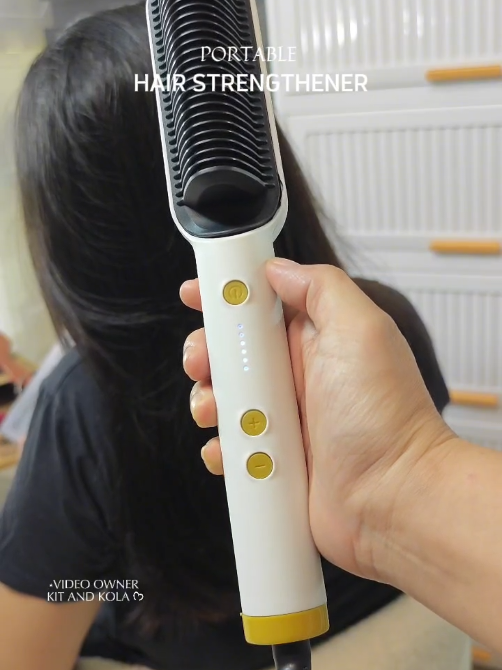 P149 nalang yung gusto hair straightener 😍 #hairstraightener #straightenercomb #viral #portablestraightener 