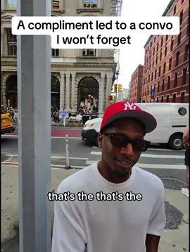 A compliment led to a convo I won’t forget  #pov #social #confidence #mindset #growth 