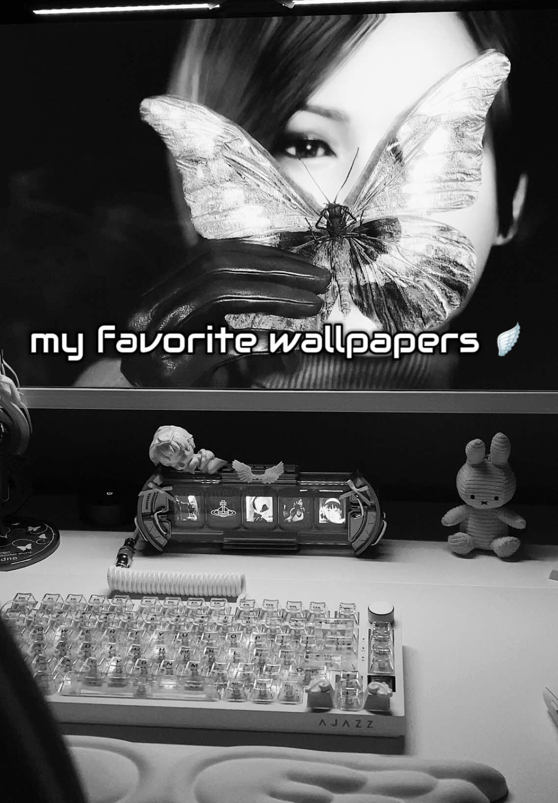 something diff than what i typically post, i hope u’re all doing well today <3 ‎  ‎  ‎  #wallpaperengine #whitesetup #aesthetic #finalfantasy #nierautomata #explore #fyp 