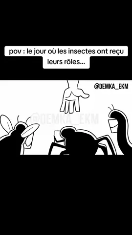 pov : le jour où les insectes ont reçu leurs rôles... audio 🎤 @ZEQUOIZA  #insect #insecte #abeille #fourmis #mouche #papillon #moustique #animation #humour #drole #pourtoi #demka_ekm 