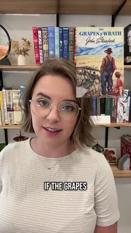 A sunny review of The Grapes of Wrath by John Steinbeck. This should be required adult reading.  #BookTok #classicliterature #litfic #johnsteinbeck #grapesofwrath 