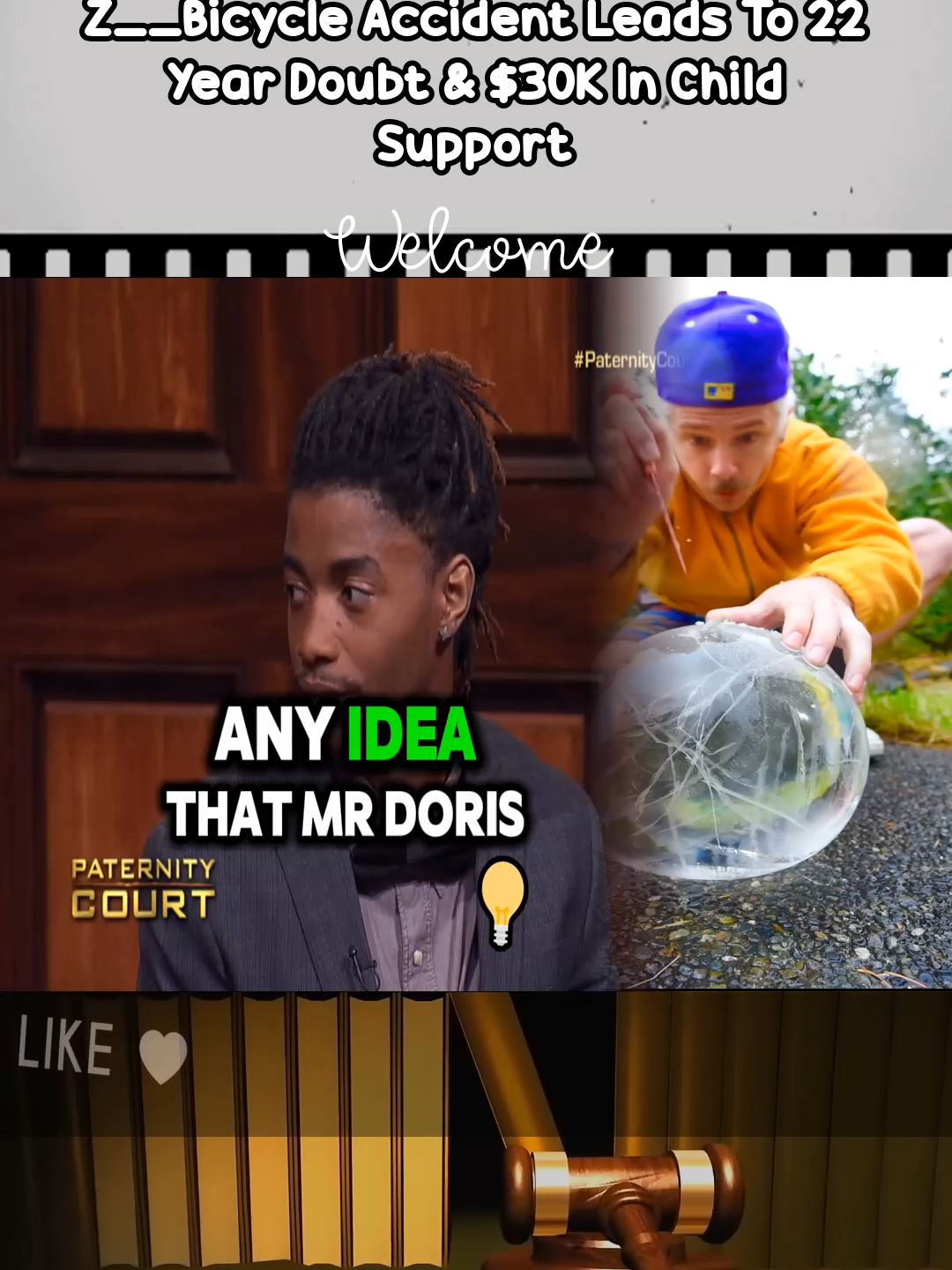 _Z__Bicycle Accident Leads To 22 Year Doubt & $30K In Child Support - Part 05 #court #courtroomdrama #trialwatch #legaltiktokviral #courtroom #judge