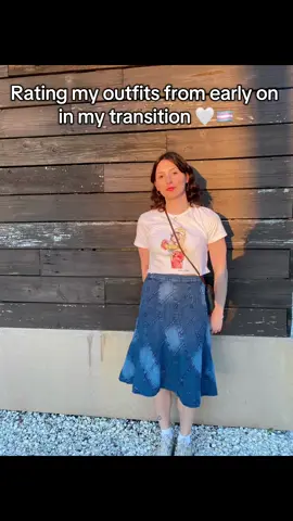 Fashion is a journey and there were ups and downs 😭🏳️‍⚧️🤍  #trans #fashion #mtf #lgbt #queer #transwoman #outfitinspo #gay #doll 