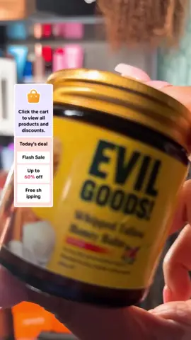 EVIL GOODS! Whipped Beef Tallow & Manuka Honey Organic Nourishing Face Cream Moisturizer Body Lotion Skin Care Lip Balm Hydrating Moisturizing 100% Natural Ingredients - Oil