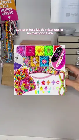 Comprei um kit de miçangas no mercado livre, será que valeu a pena???? Id pra quem quiser T81HJI-KQLH #micangas #beads #artesanato #bijuterias #acessoriosfemininos #pulseirasartesanais 