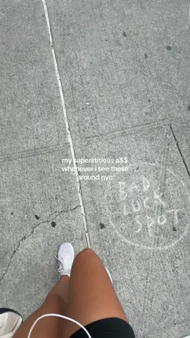 step on a crack break my mothers back type sh!t 