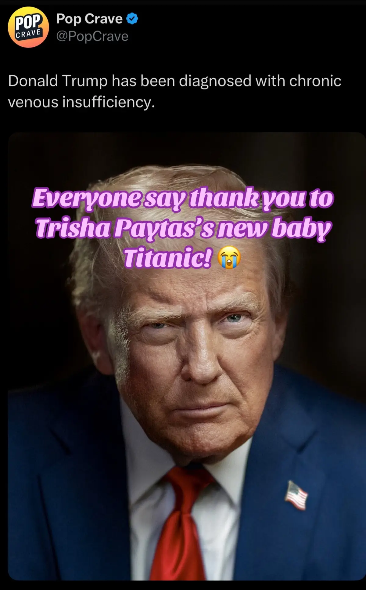 It’s finally happening! 🥹 #trishapaytas #trisha #donaldtrump #fyp