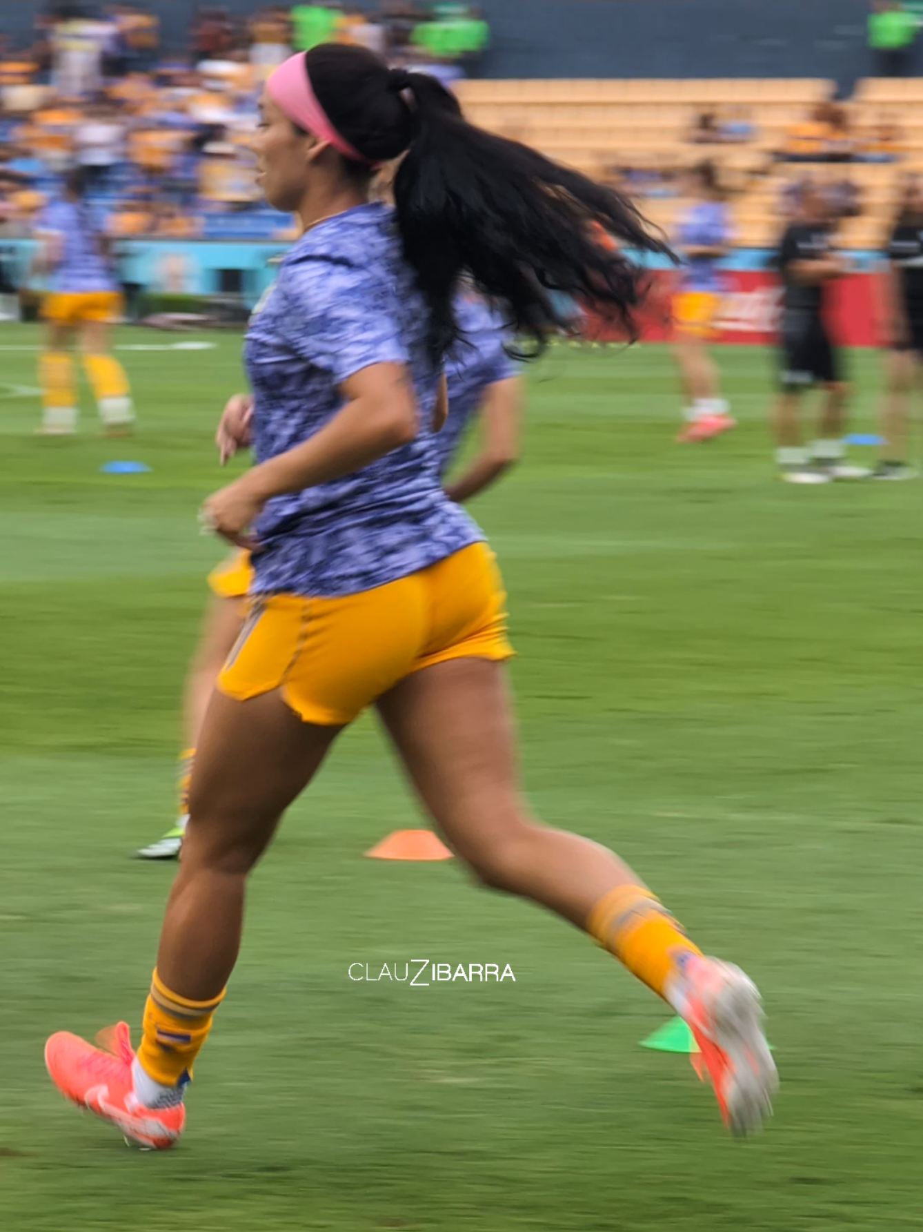 Sabrina Enciso🐯💛💙 #tigresfemenil #ligamx #tigres #tigresuanl #football 