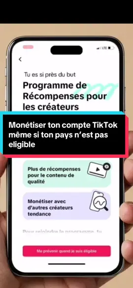 Monétiser ton compte TikTok en 2 minutes même si ton pays n’est pas eligible #monetisation #astuce #Creative #VisibilitéTikTok #foryoupage 