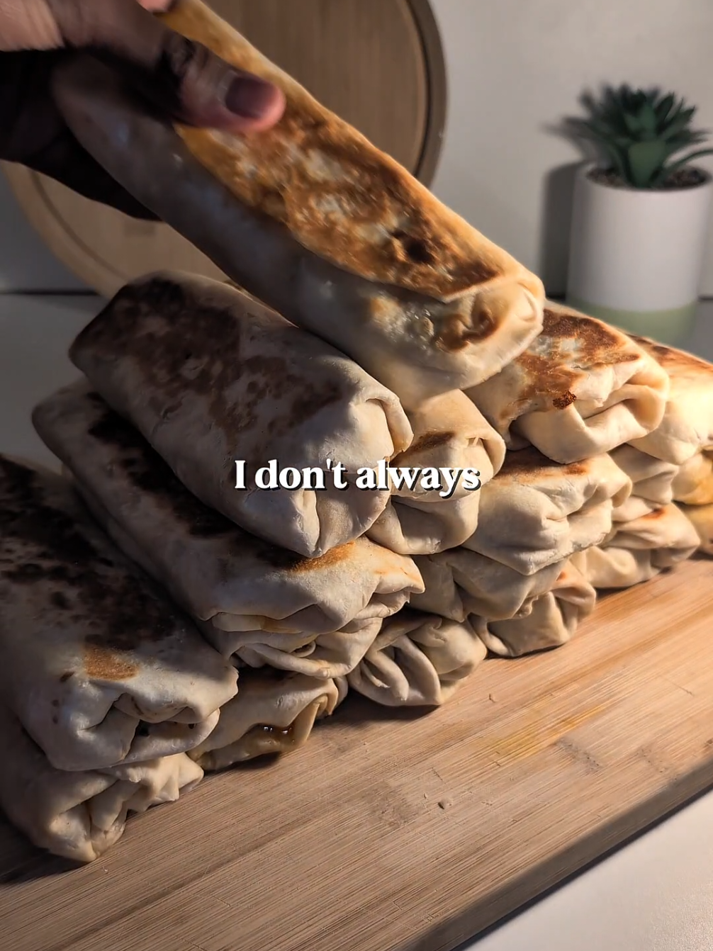 Let's make a bunch of chicken wraps 🙃 #chickenwrap #Recipe 