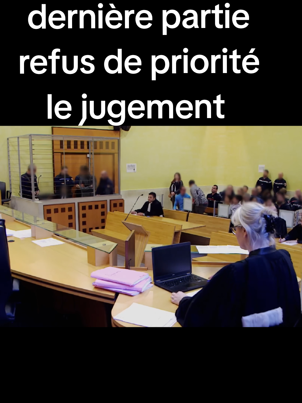 dernière partie refus de priorité  le jugement  #audience #tribunal #jugement #histoire 