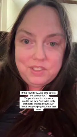 Not every message will hit… but the ones that do? You’ll feel it in your bones. 💬✨ #testyourpsychic #freevideo #psychicreading #soulreading #energyreading
