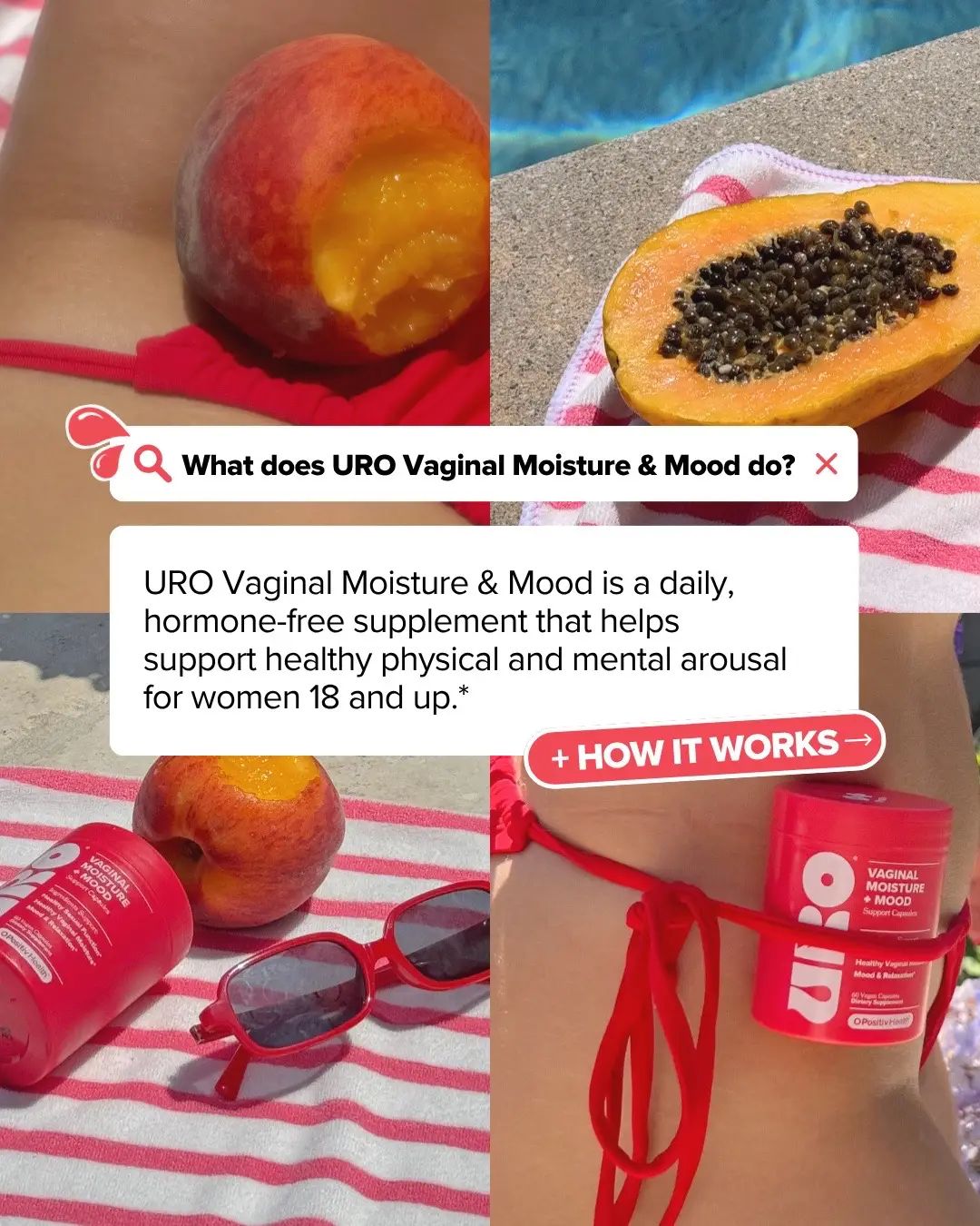 formulated for enhanced connections 🍒  Curious how it works? 👀 Swipe to learn more → #opositiv #uro #uroprobiotic #womenshealth 