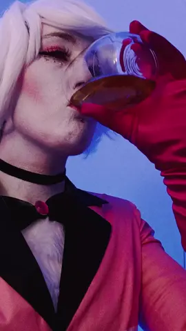 A warning to those who could fall for the same deception he did when it came to Valentino #hazbinhotel #angeldustcosplay #angeldust #youthinkthedevilhashorns 