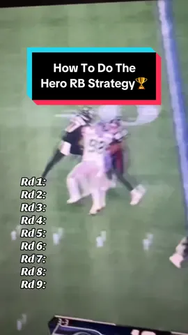 Is the Hero RB strategy still the move in 2025? 🧠 Here’s how to draft it right ⬆️ #fantasyfootball #fantasyfootballdraft #fantasyfootballtips #nfl #nflfantasy #mockdraft 