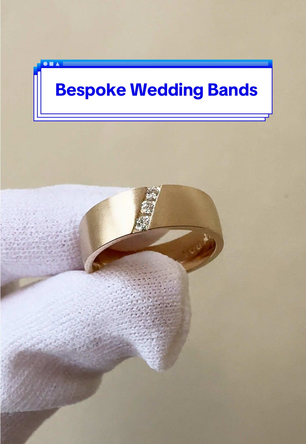 Expand for details👇  1. Custom Channel Eternity with Topaz 2. Custom Diagonal 3-Stone Channel 3. Custom Baguette and Princess Channel Eternity  4. Custom Hammered Flush Baguette  #weddingring #weddingband #customring #customrings  #bespokedesign #uniqueweddingring 