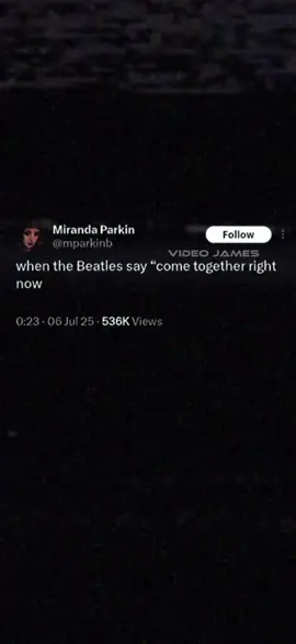 Lyrics don’t even fit the rest of the song   🎵come together - the Beatles #fyp #meme #voiceover #voiceactor #beatles 