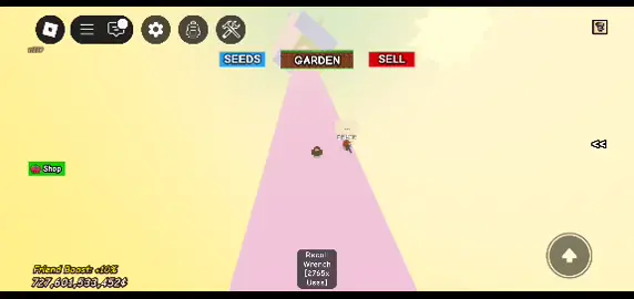 ta pequeña la planta 🥺 #humor #growagarden #robloxfyp