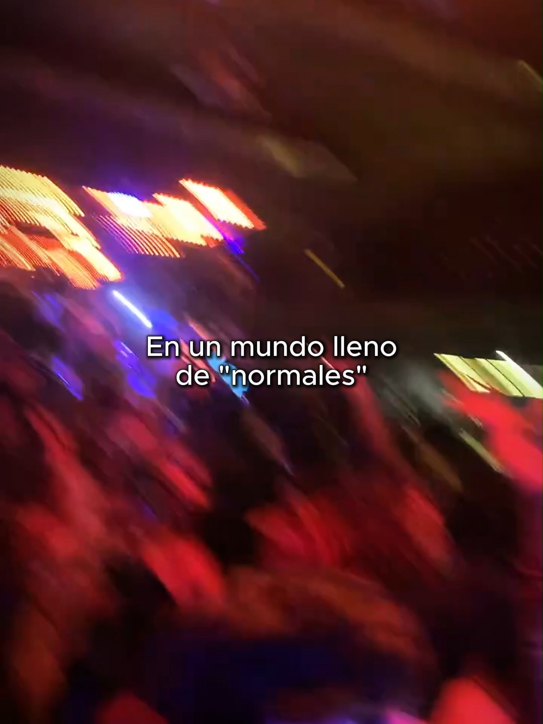 Tu sé el raro.