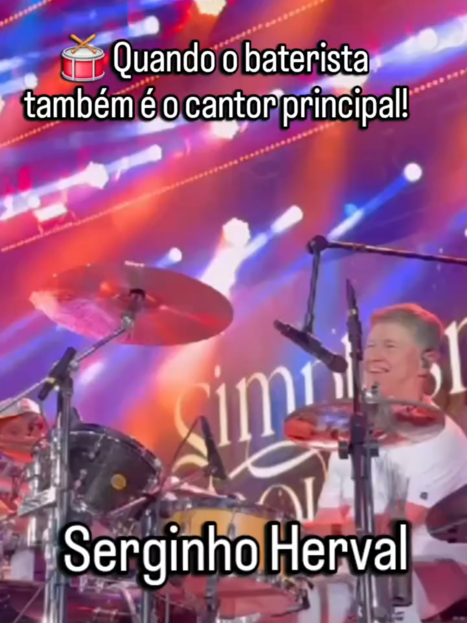 Não é qualquer banda que tem um baterista que canta assim… Serginho é simplesmente diferenciado 👏. Roupa Nova é história viva da nossa música! 🎶 Manda esse vídeo pra aquele amigo que é fã do Serginho! #RoupaNova40Anos #SerginhoHerval #Timida #RoupaNovaFans #MusicaBrasileira #AoVivo #Classicos #FãClube #PopRock #Anos8090 #ViralReels