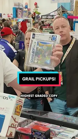 They Picked Up TWO GRAILS! Showcasing a deal at the Washington State Gaming Expo - full video on my YouTube channel! #gaming #vendor #vendorpov #videogames