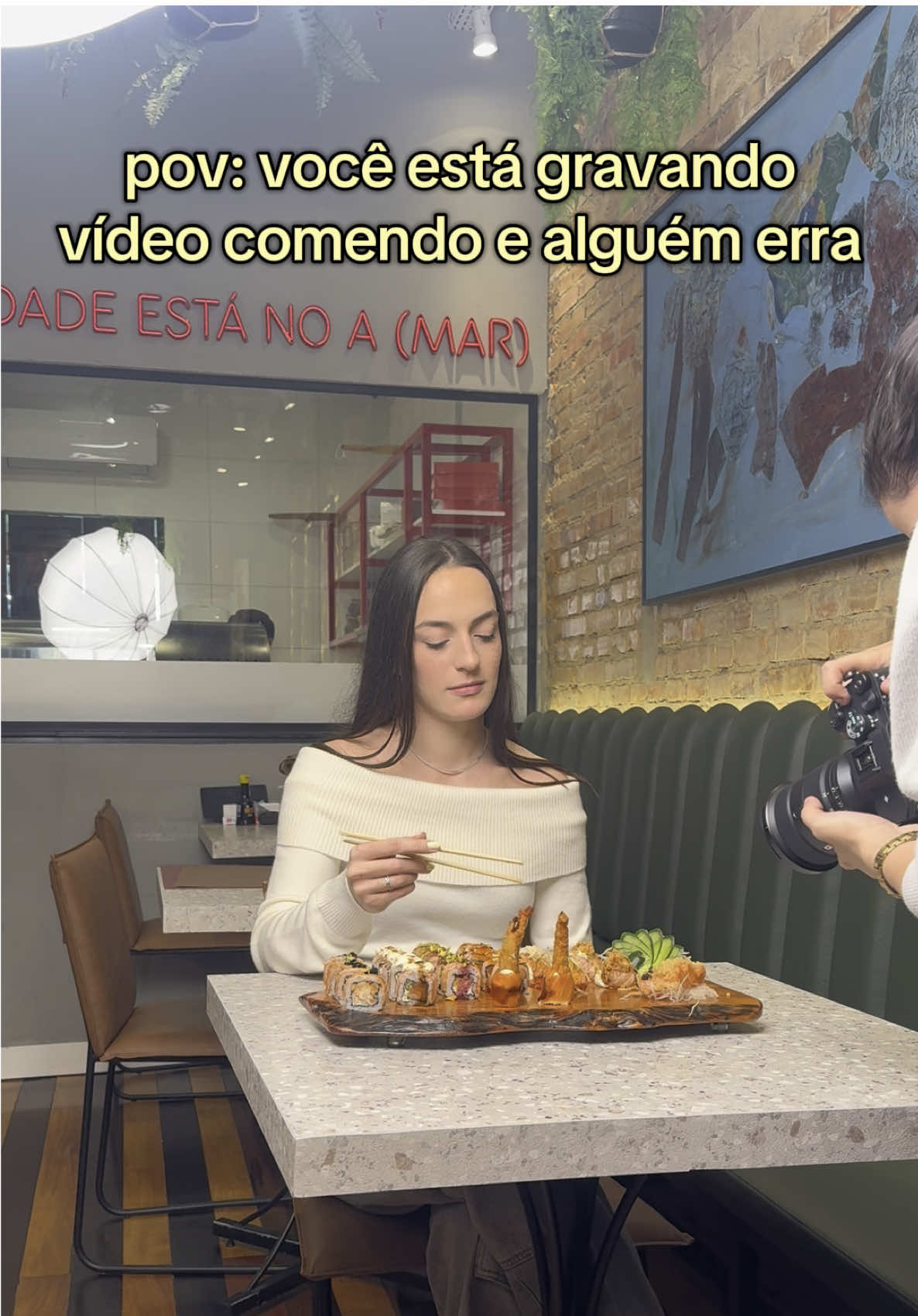 quanto mais erro = mais sushi 🍣 😛 #fyp #fy #fyyyy  @rikaisushi 