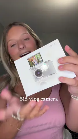 it’s so adorable and so cheap!!🛍️💖 #digitalcamera #Vlog #vloggingcamera #camera #cheap #affordable #pink #fyp 